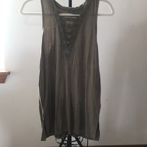 Army Green Tank Top